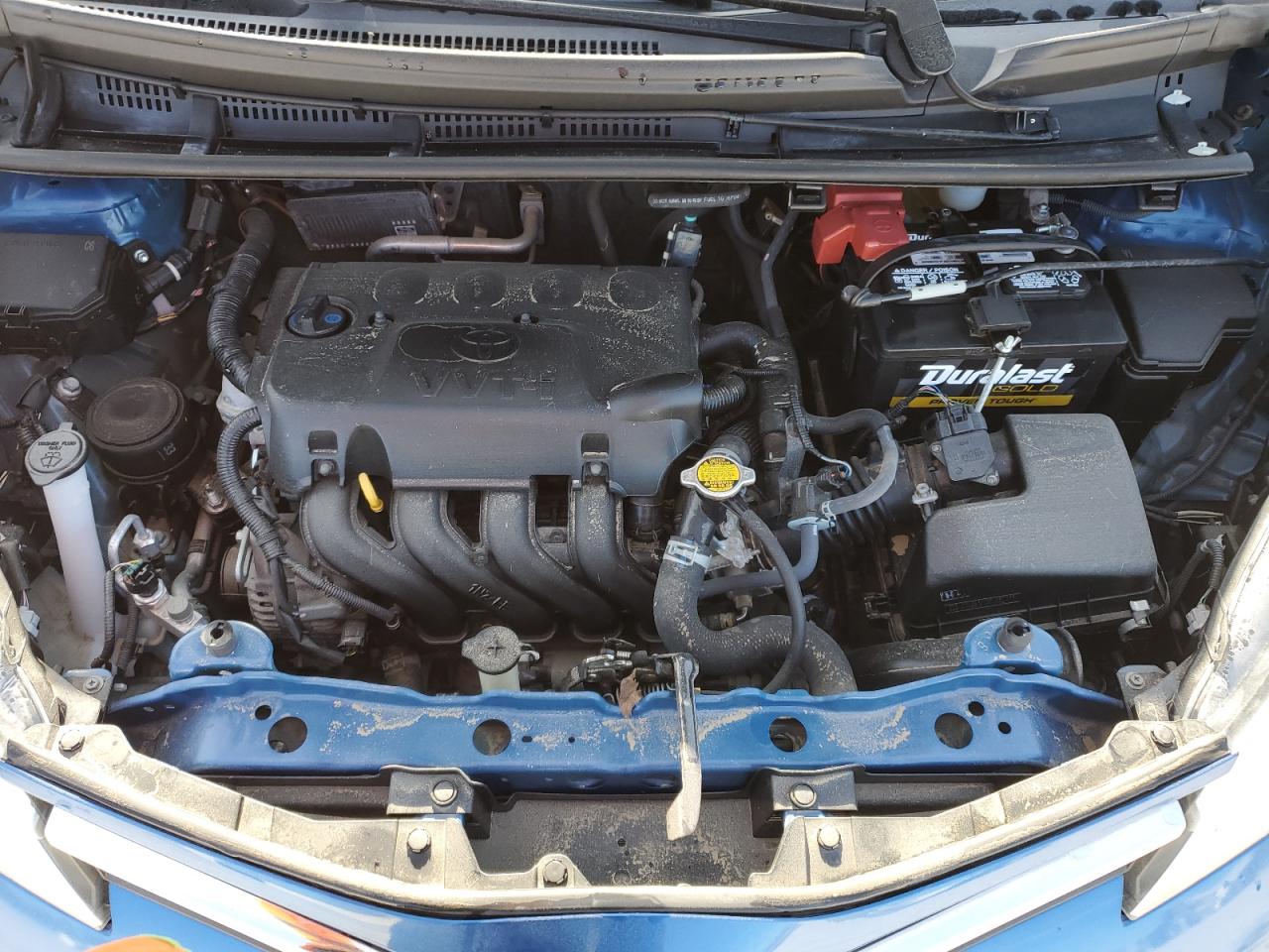 2015 Toyota Yaris Blue vin: VNKJTUD34FA042687