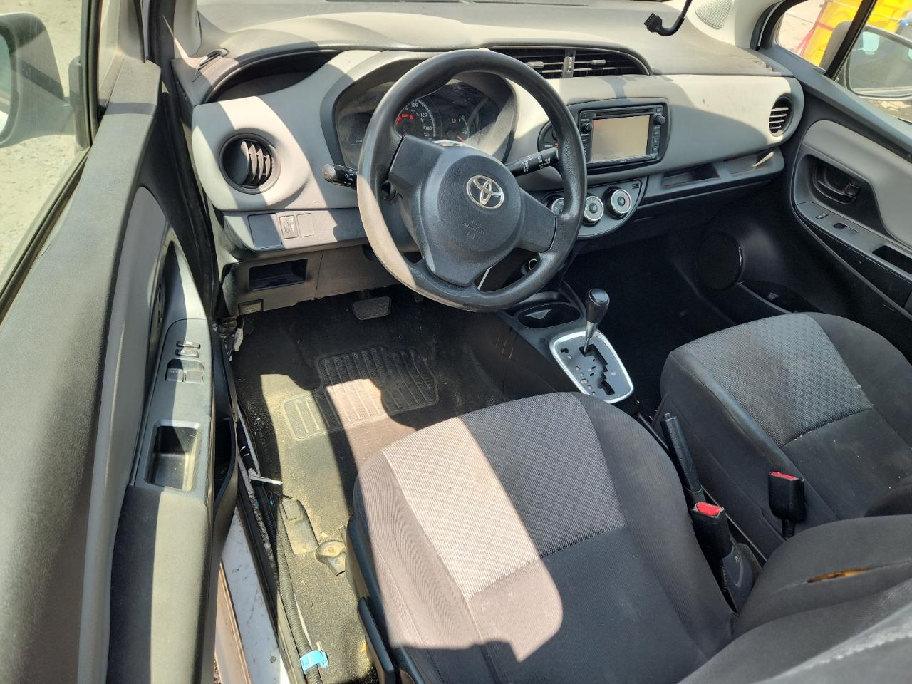 2015 Toyota Yaris 3-door L Two Tone vin: VNKJTUD3XFA021987 Damage: Left Front Door Lower, Missing, Replacement Required