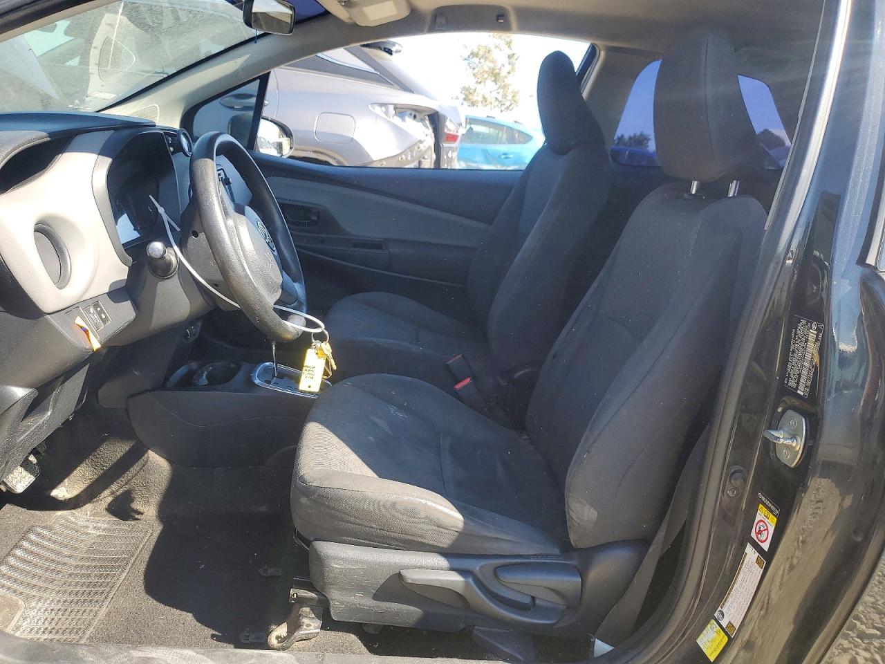 2015 Toyota Yaris 3-door L Black vin: VNKJTUD3XFA022735