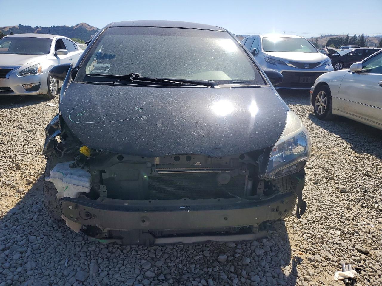 2015 Toyota Yaris 3-door L Black vin: VNKJTUD3XFA022735