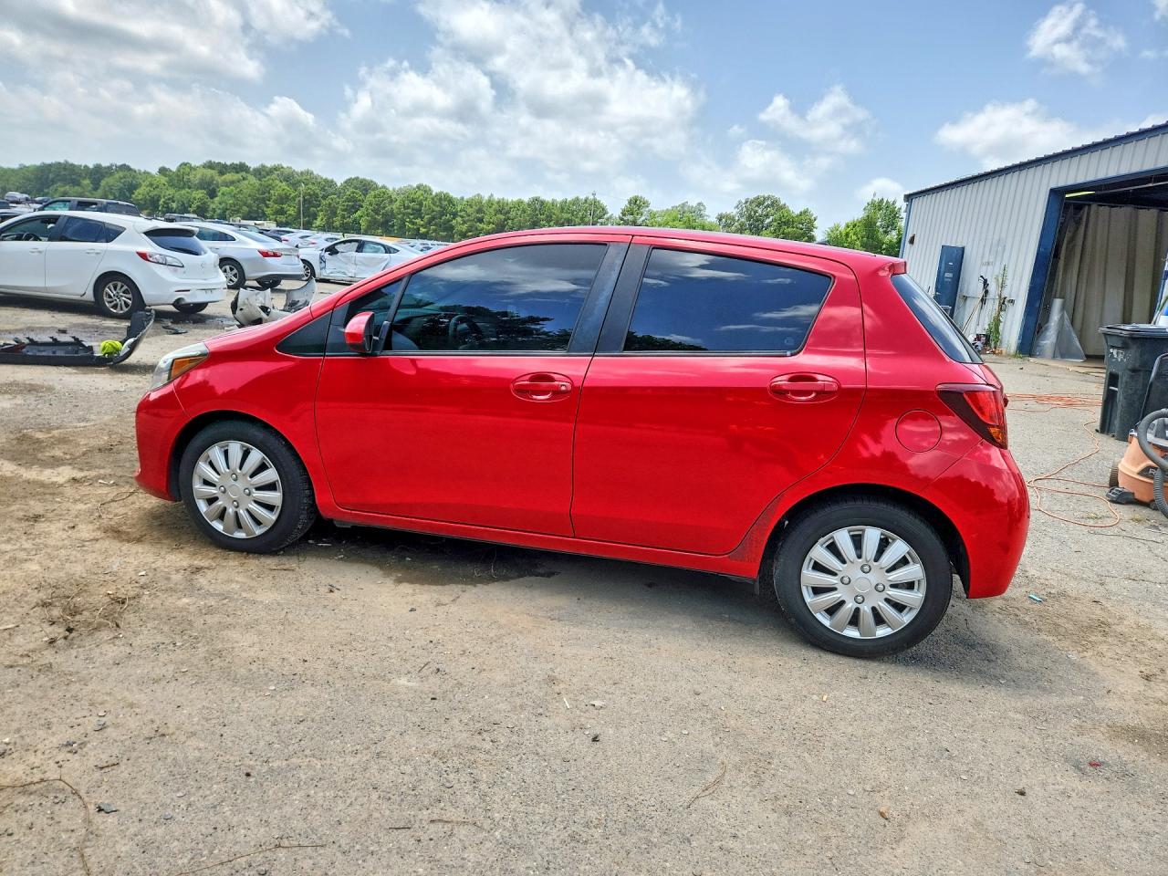 2015 Toyota Yaris 5-door L Red vin: VNKKTUD31FA039184