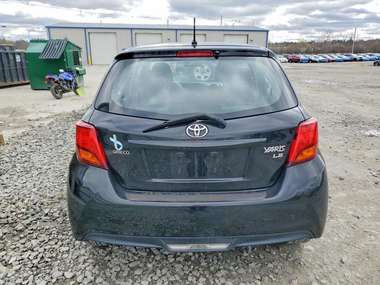 2016 Toyota Yaris 5-door Le Black vin: VNKKTUD32GA056206