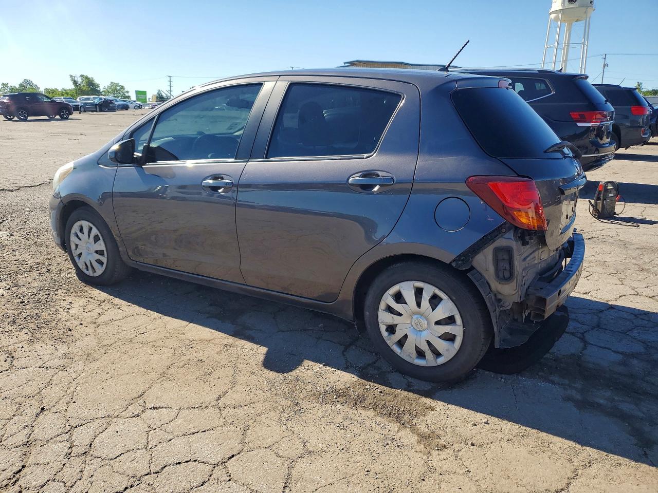 2015 Toyota Yaris 5-door L Gray vin: VNKKTUD33FA046539
