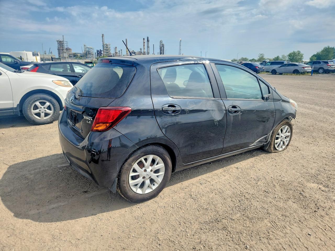 2017 Toyota Yaris 5-door L Black vin: VNKKTUD33HA078751