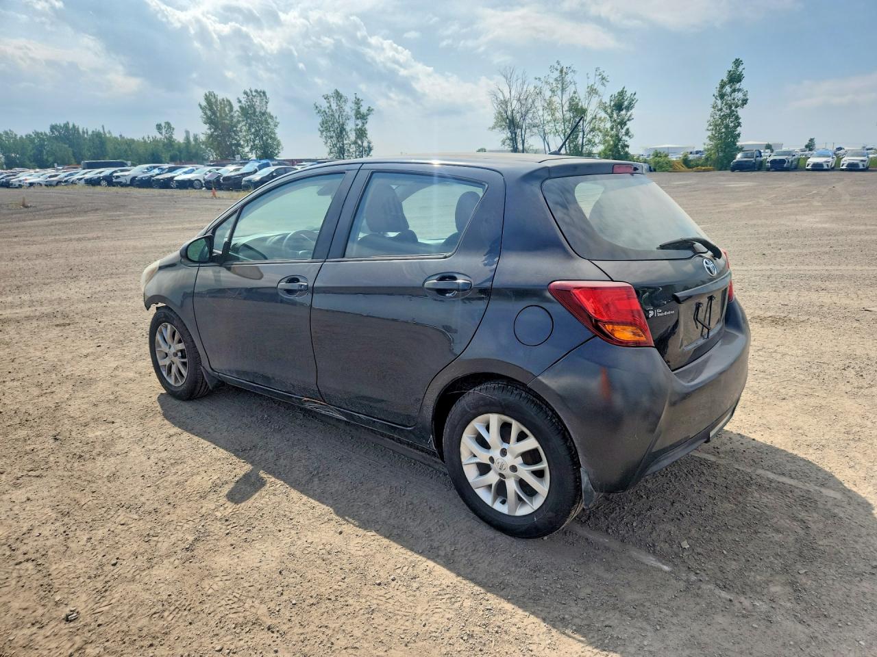 2017 Toyota Yaris 5-door L Black vin: VNKKTUD33HA078751