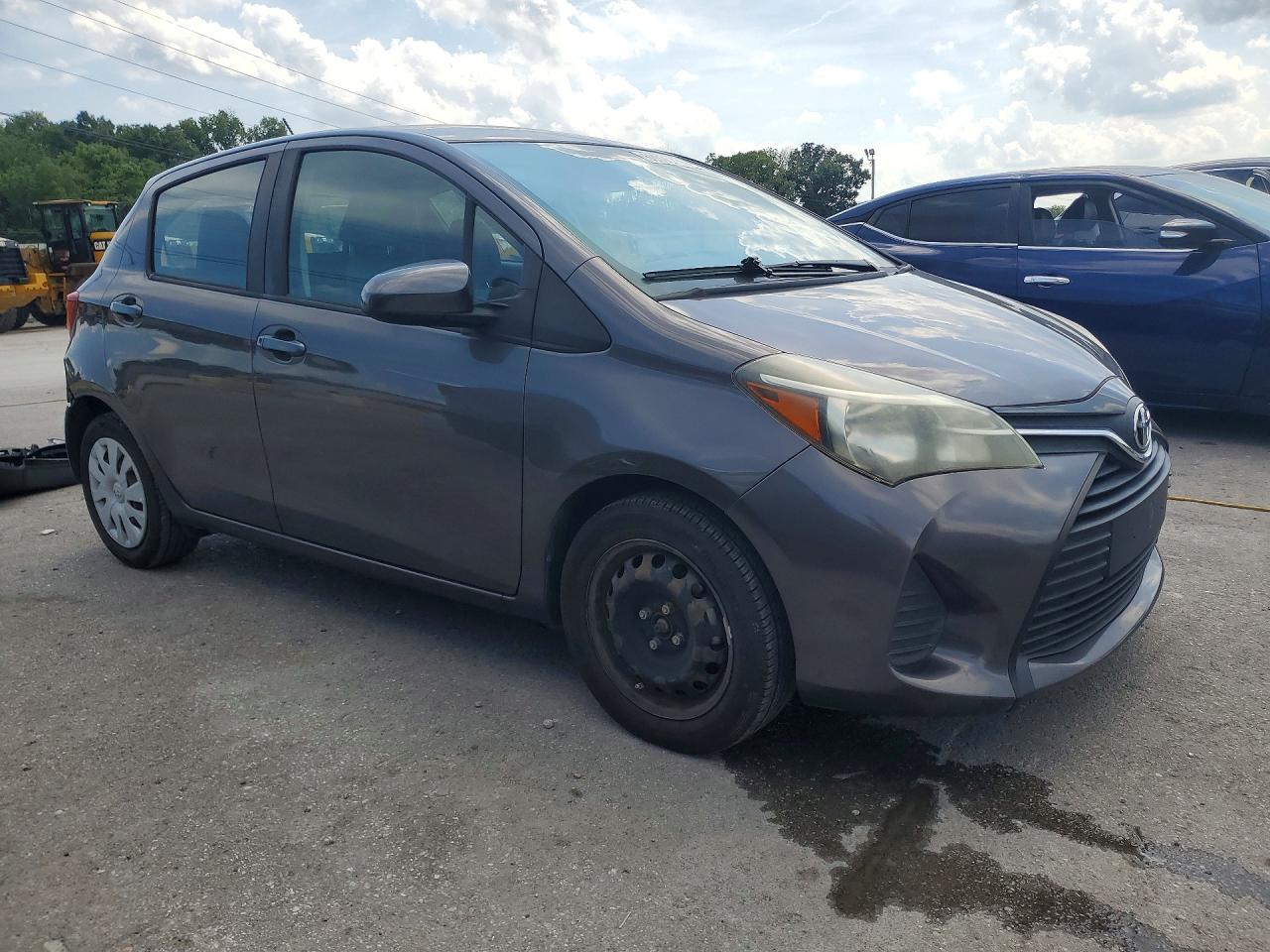 2015 Toyota Yaris 5-door L Gray vin: VNKKTUD35FA026888