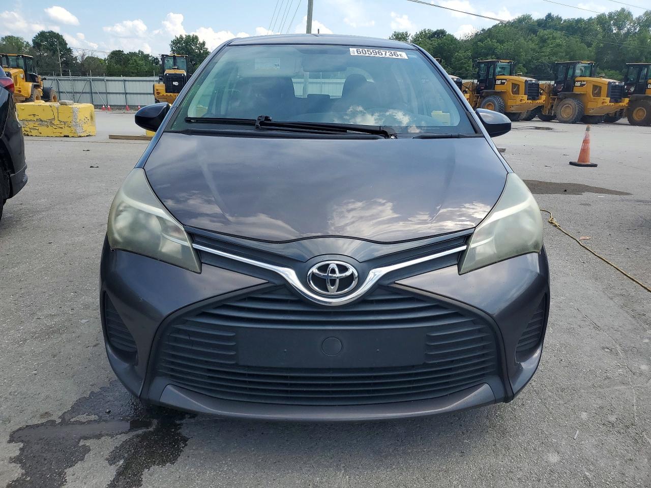 2015 Toyota Yaris 5-door L Gray vin: VNKKTUD35FA026888