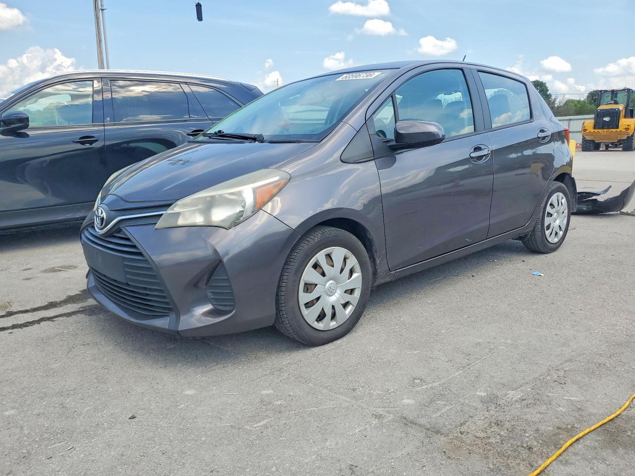 2015 Toyota Yaris 5-door L Gray vin: VNKKTUD35FA026888