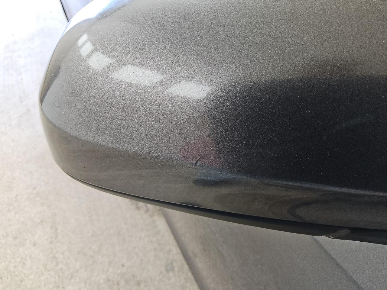 2015 Toyota Yaris 5-door L Black vin: VNKKTUD35FA042301 Damage: Rf Mirror Cover, Heavy Scratch, 1 To 2 Inches