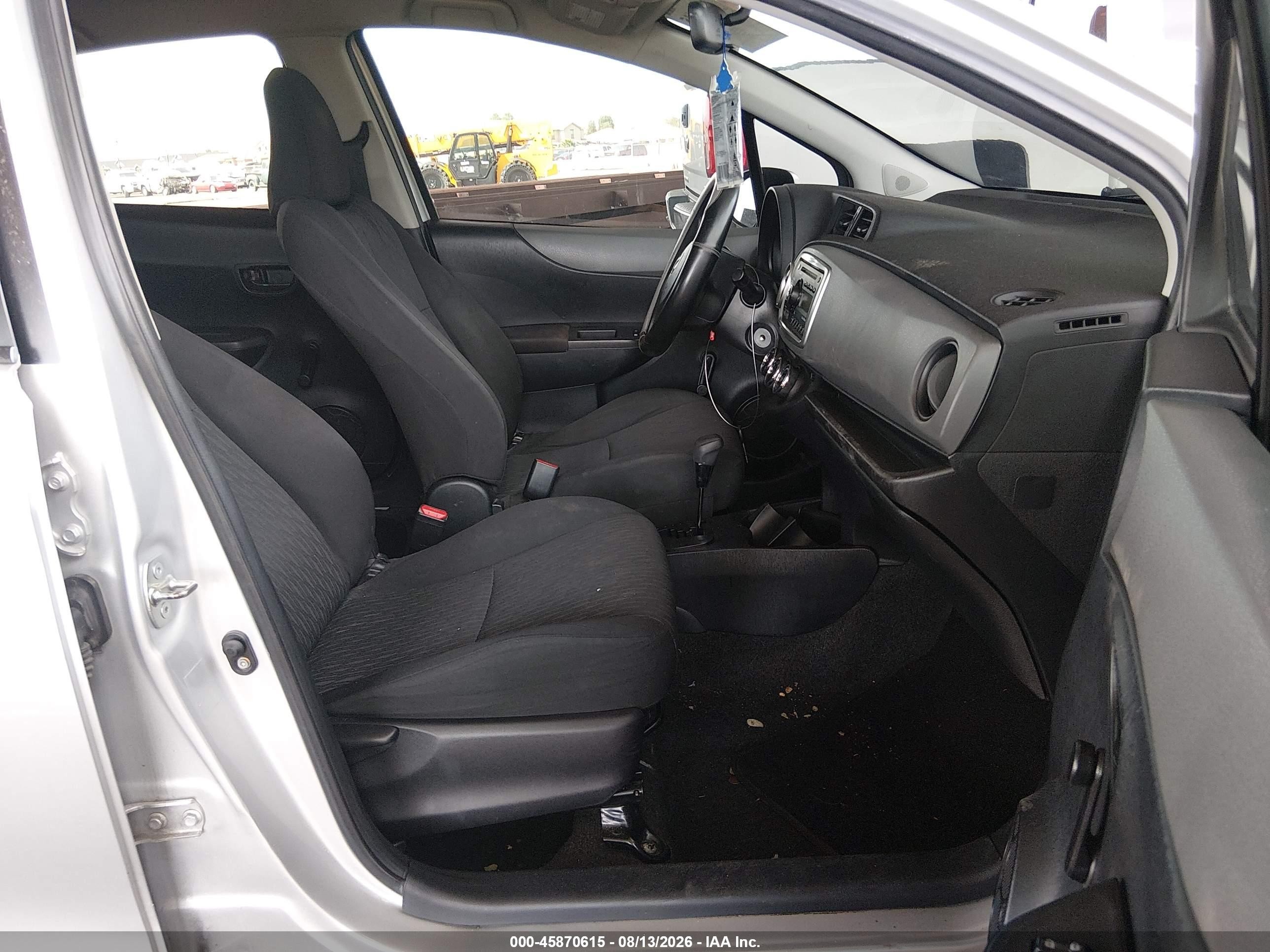 2014 Toyota Yaris L (tmmf Plant) Silver vin: VNKKTUD36EA005840