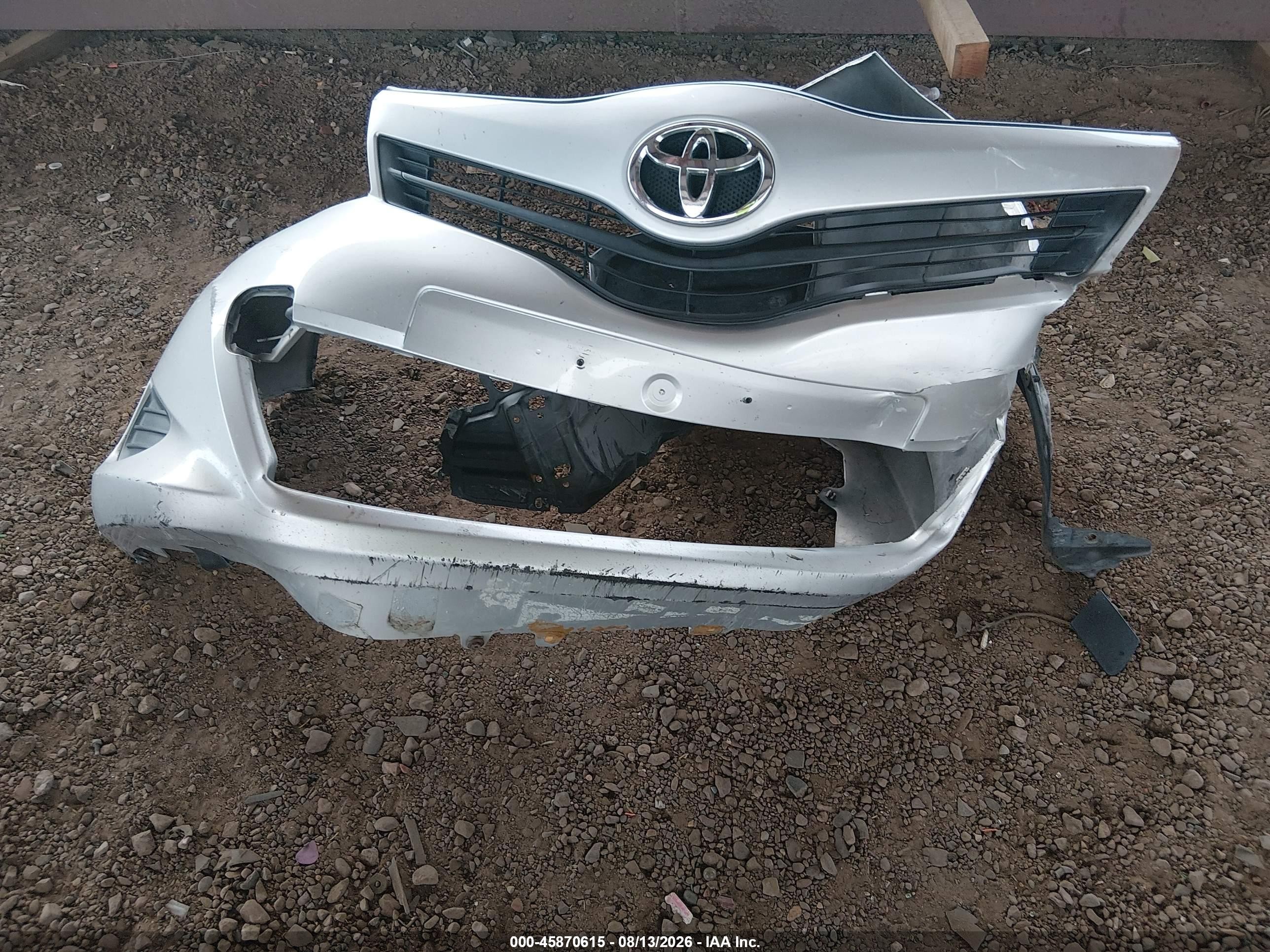 2014 Toyota Yaris L (tmmf Plant) Silver vin: VNKKTUD36EA005840