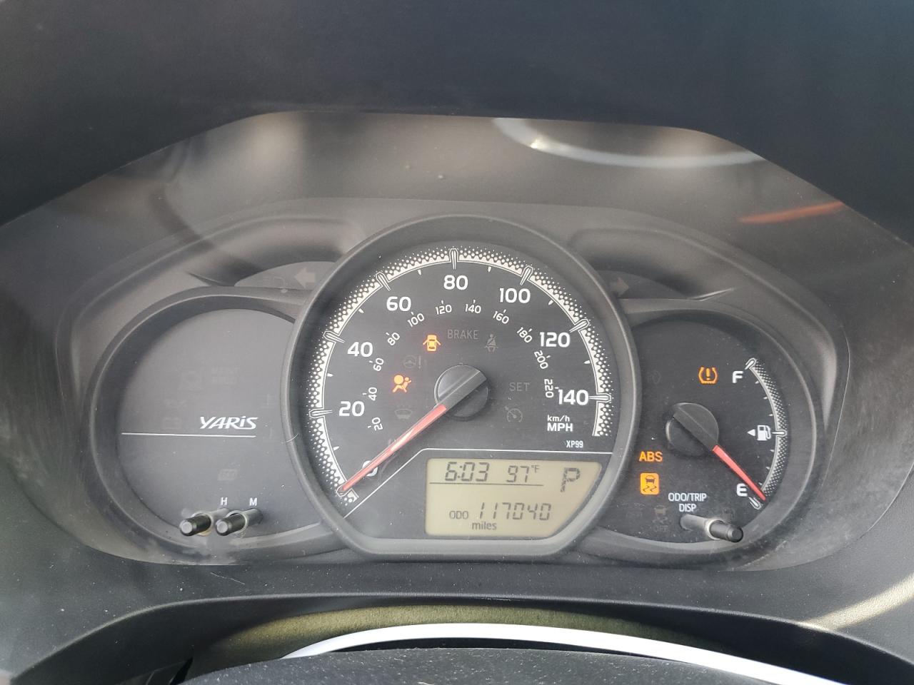 2015 Toyota Yaris Blue vin: VNKKTUD38FA021751