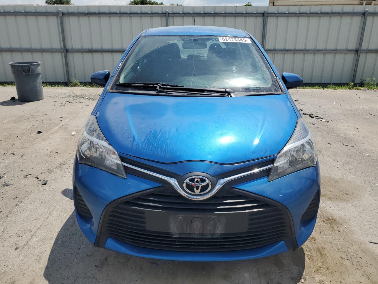 2015 Toyota Yaris Blue vin: VNKKTUD38FA021751