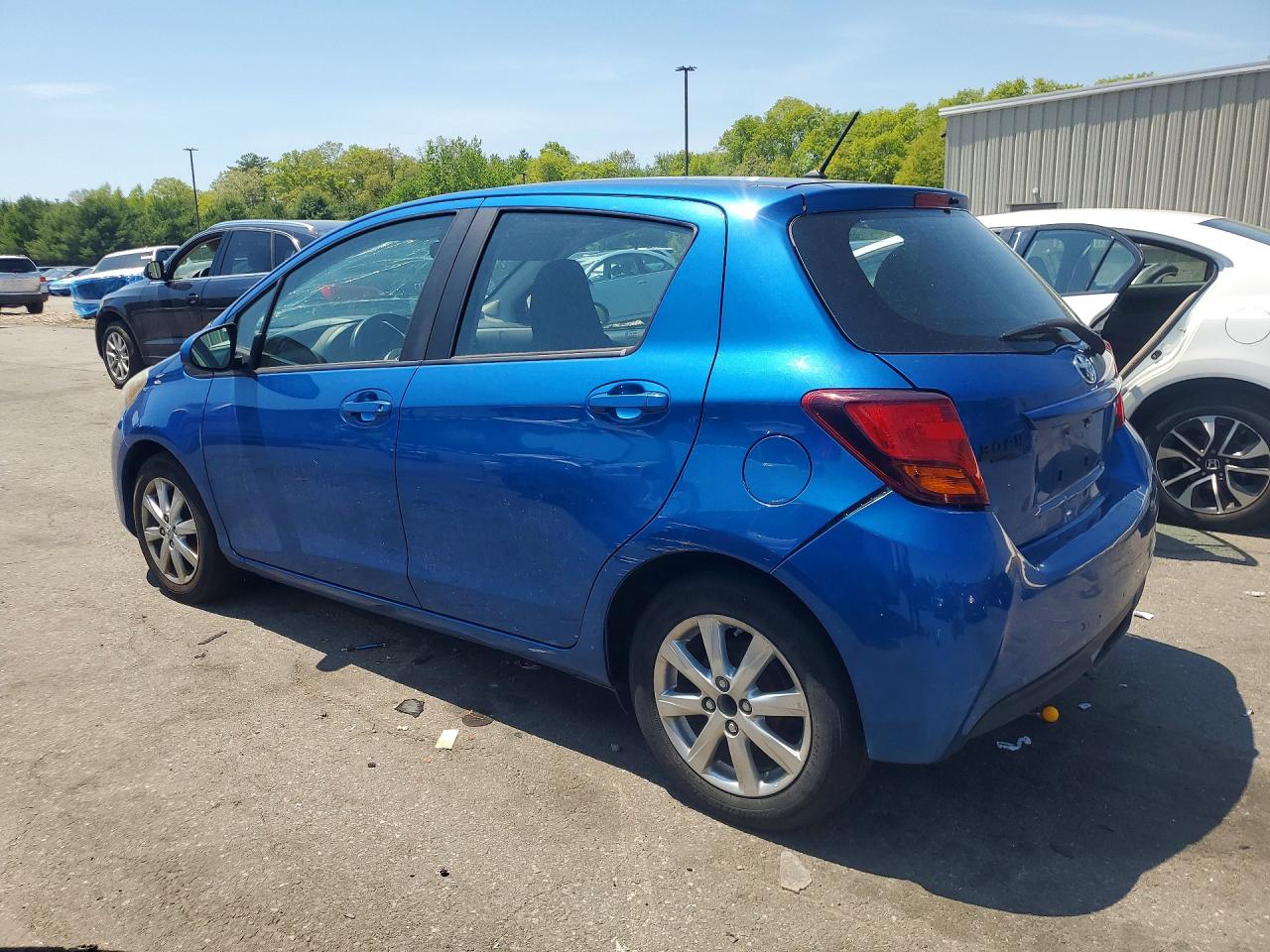 2015 Toyota Yaris 5-door Le Blue vin: VNKKTUD38FA050070