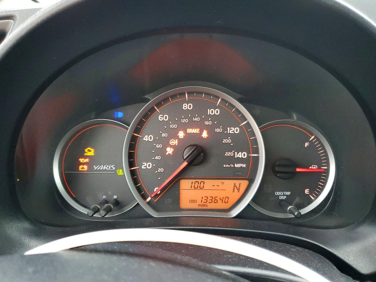 2014 Toyota Yaris 5-door L Fleet Blue vin: VNKKTUD39EA007534