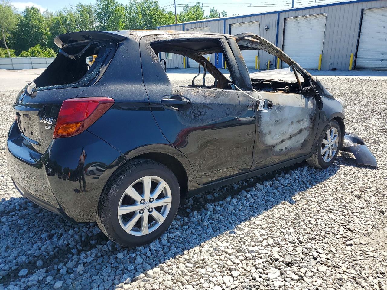 2015 Toyota Yaris 5-door Le Black vin: VNKKTUD3XFA024862