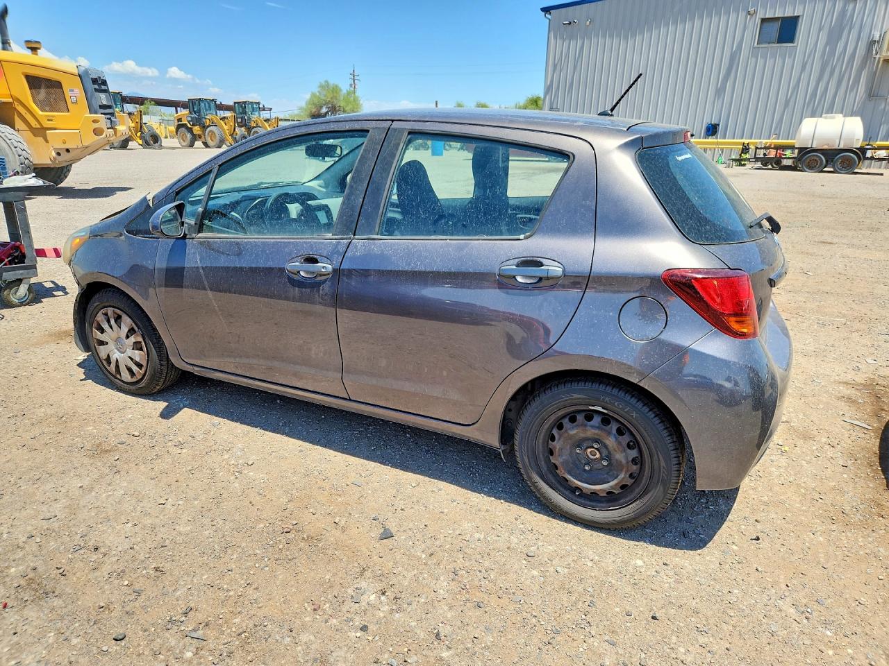 2015 Toyota Yaris 5-door L Charcoal vin: VNKKTUD3XFA052323