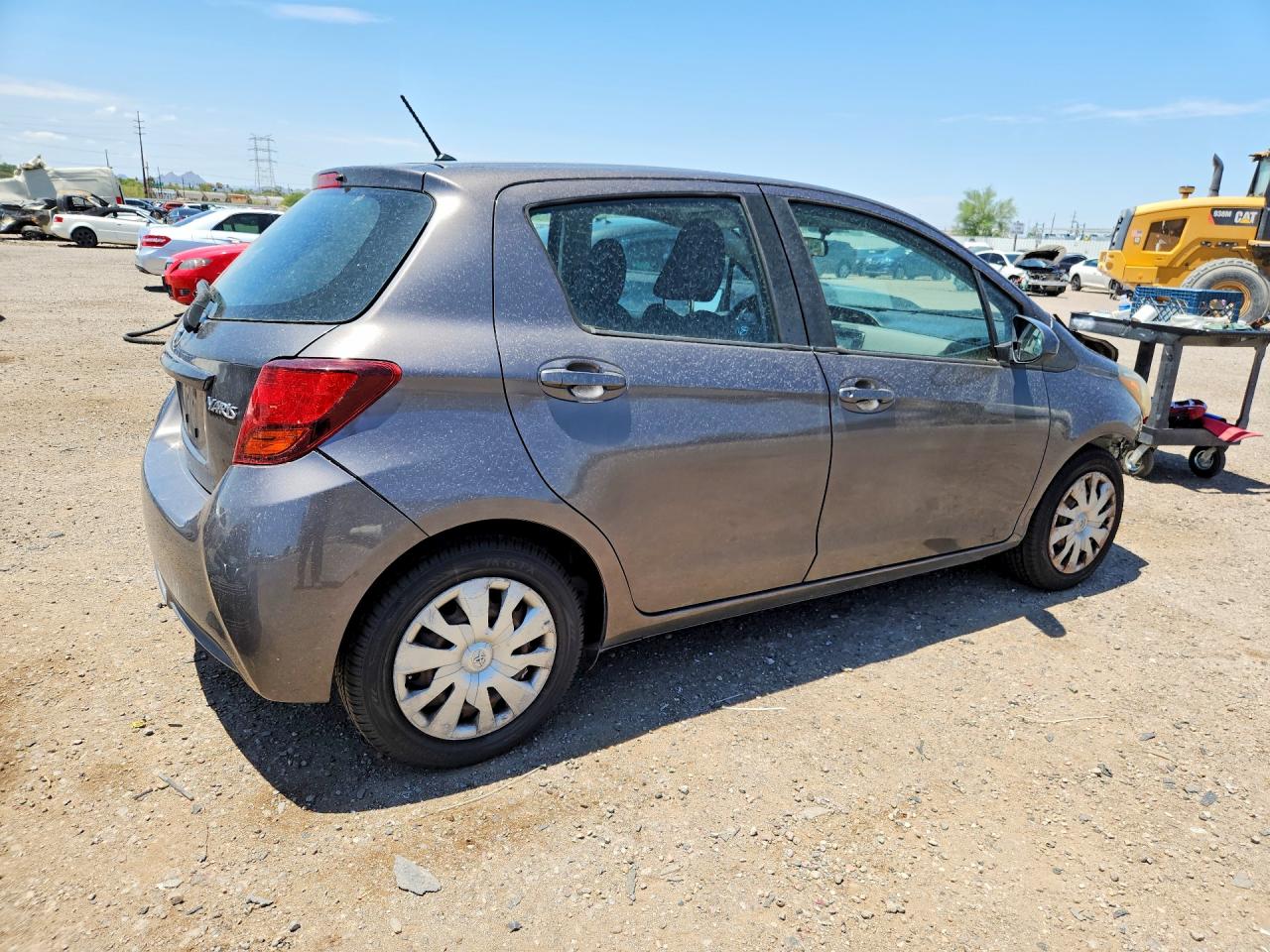 2015 Toyota Yaris 5-door L Charcoal vin: VNKKTUD3XFA052323