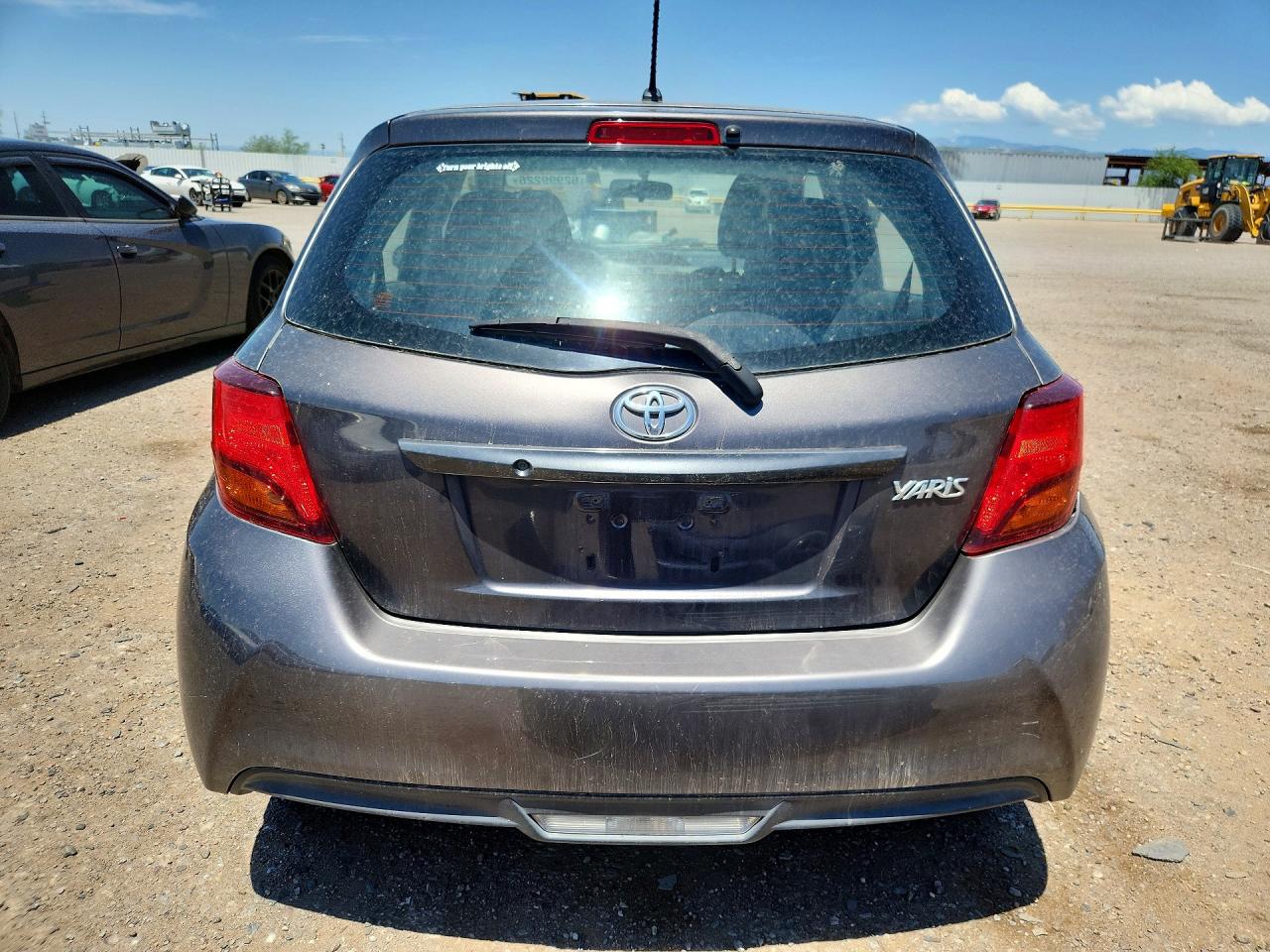 2015 Toyota Yaris 5-door L Charcoal vin: VNKKTUD3XFA052323
