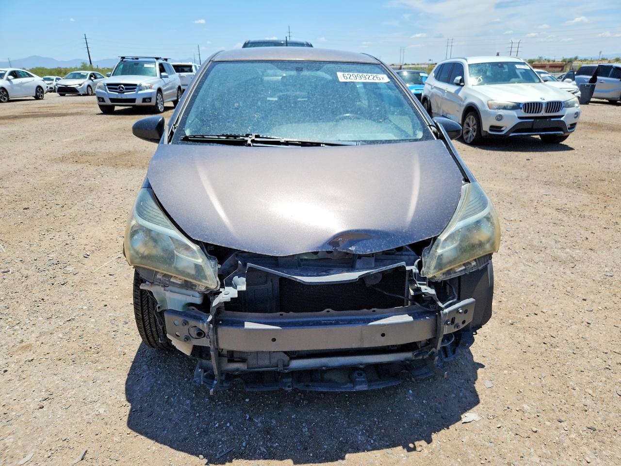 2015 Toyota Yaris 5-door L Charcoal vin: VNKKTUD3XFA052323