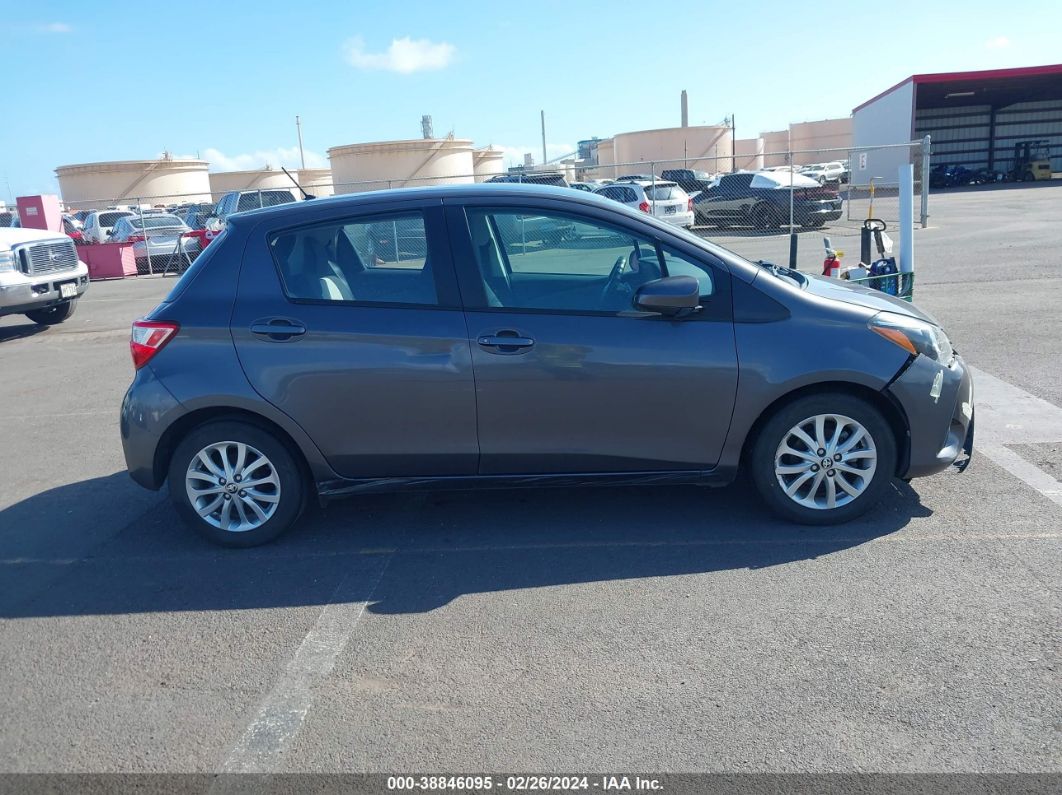 2018 Toyota Yaris L/le/se Gray vin: VNKKTUD3XJA099117