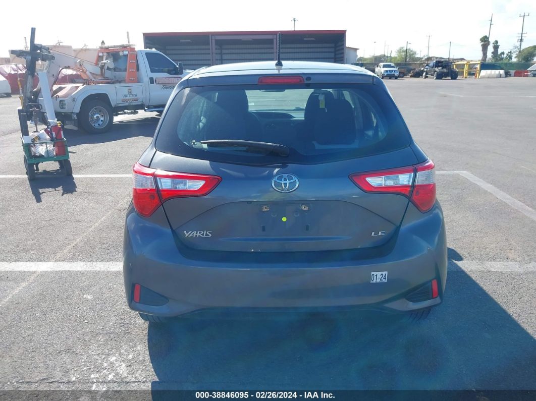 2018 Toyota Yaris L/le/se Gray vin: VNKKTUD3XJA099117