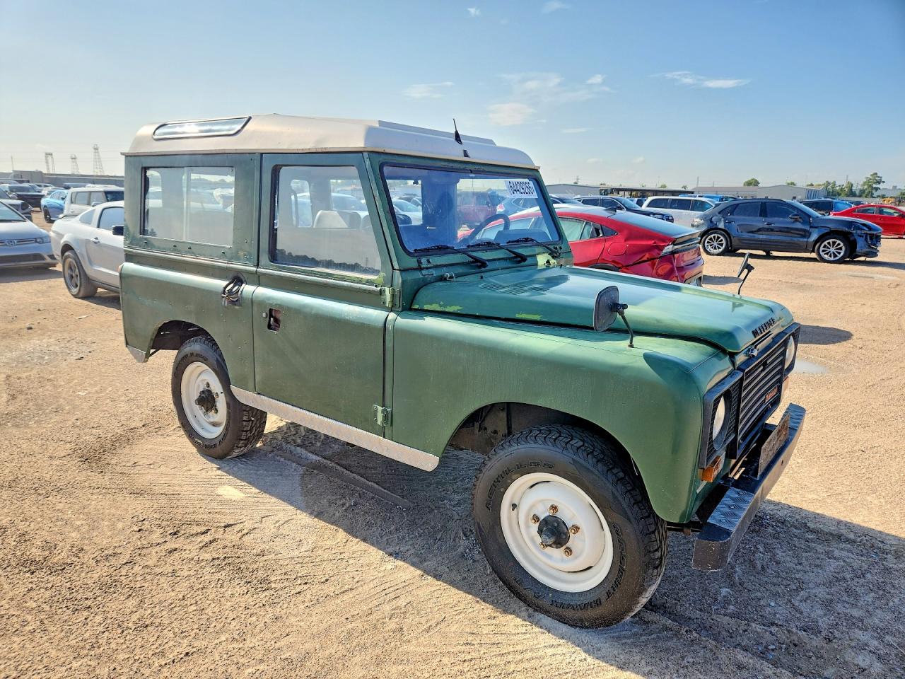 1983 Land Rover Defender Green vin: VSELBABG2AZ102639