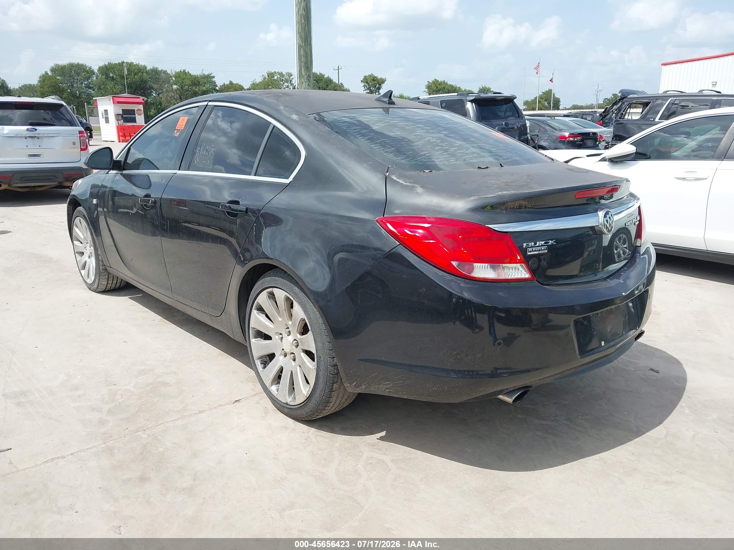 2011 Buick Regal Cxl Turbo Russelsheim Black vin: W04G05GV2B1045199