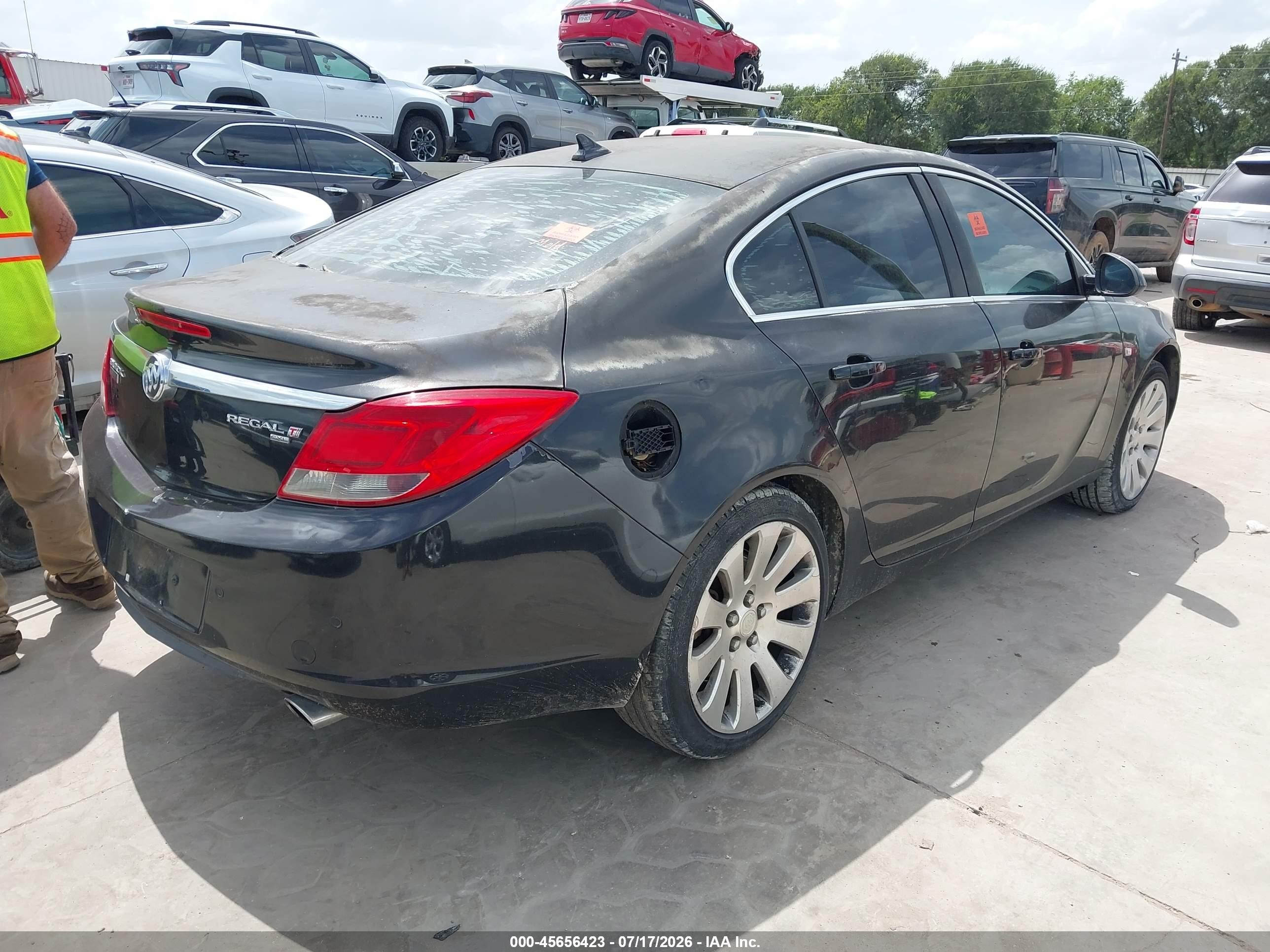 2011 Buick Regal Cxl Turbo Russelsheim Black vin: W04G05GV2B1045199