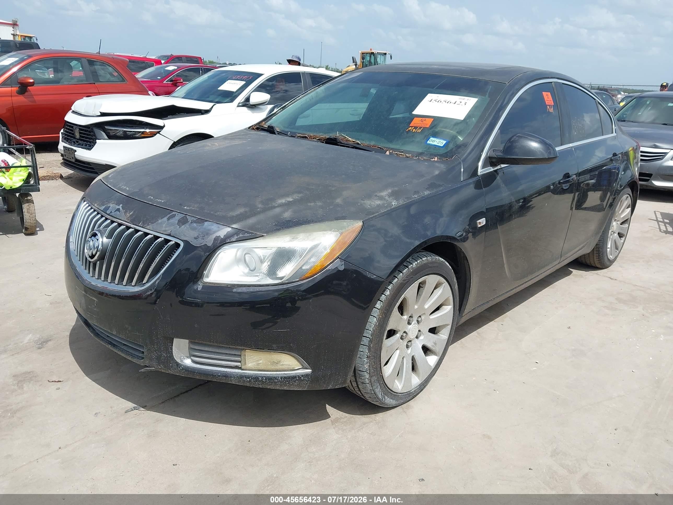 2011 Buick Regal Cxl Turbo Russelsheim Black vin: W04G05GV2B1045199