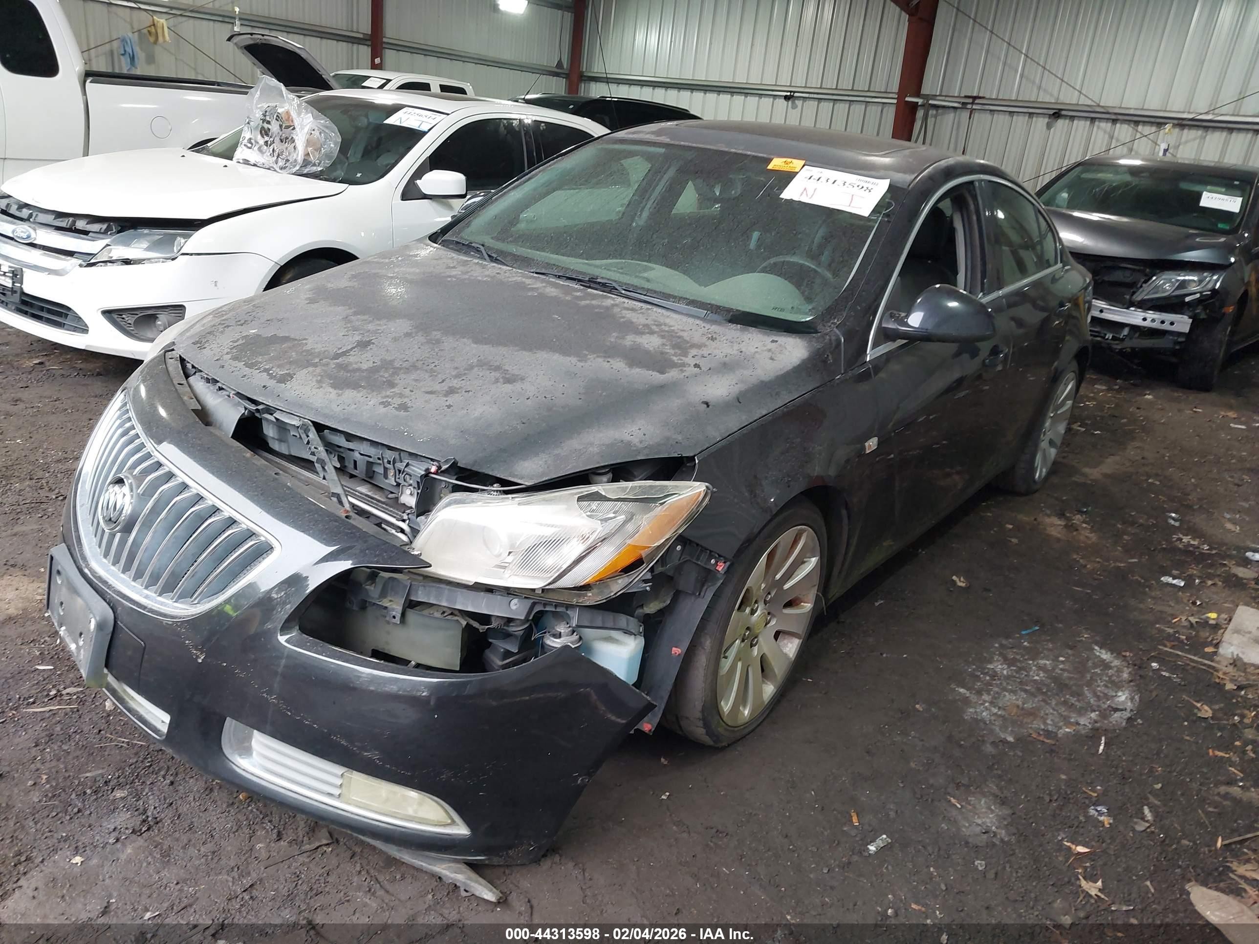 2011 Buick Regal Cxl Turbo Russelsheim Black vin: W04G05GV2B1138014