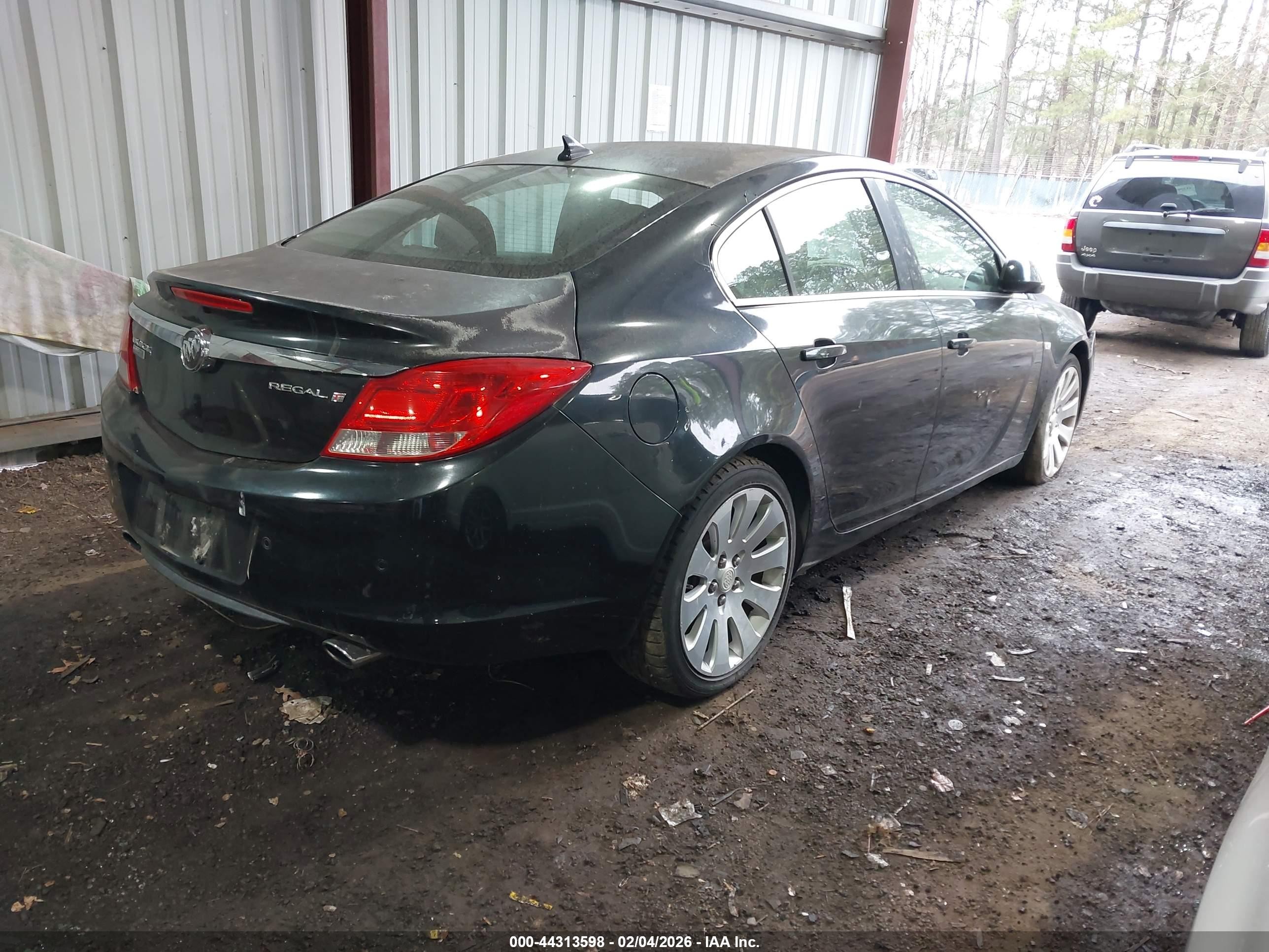 2011 Buick Regal Cxl Turbo Russelsheim Black vin: W04G05GV2B1138014
