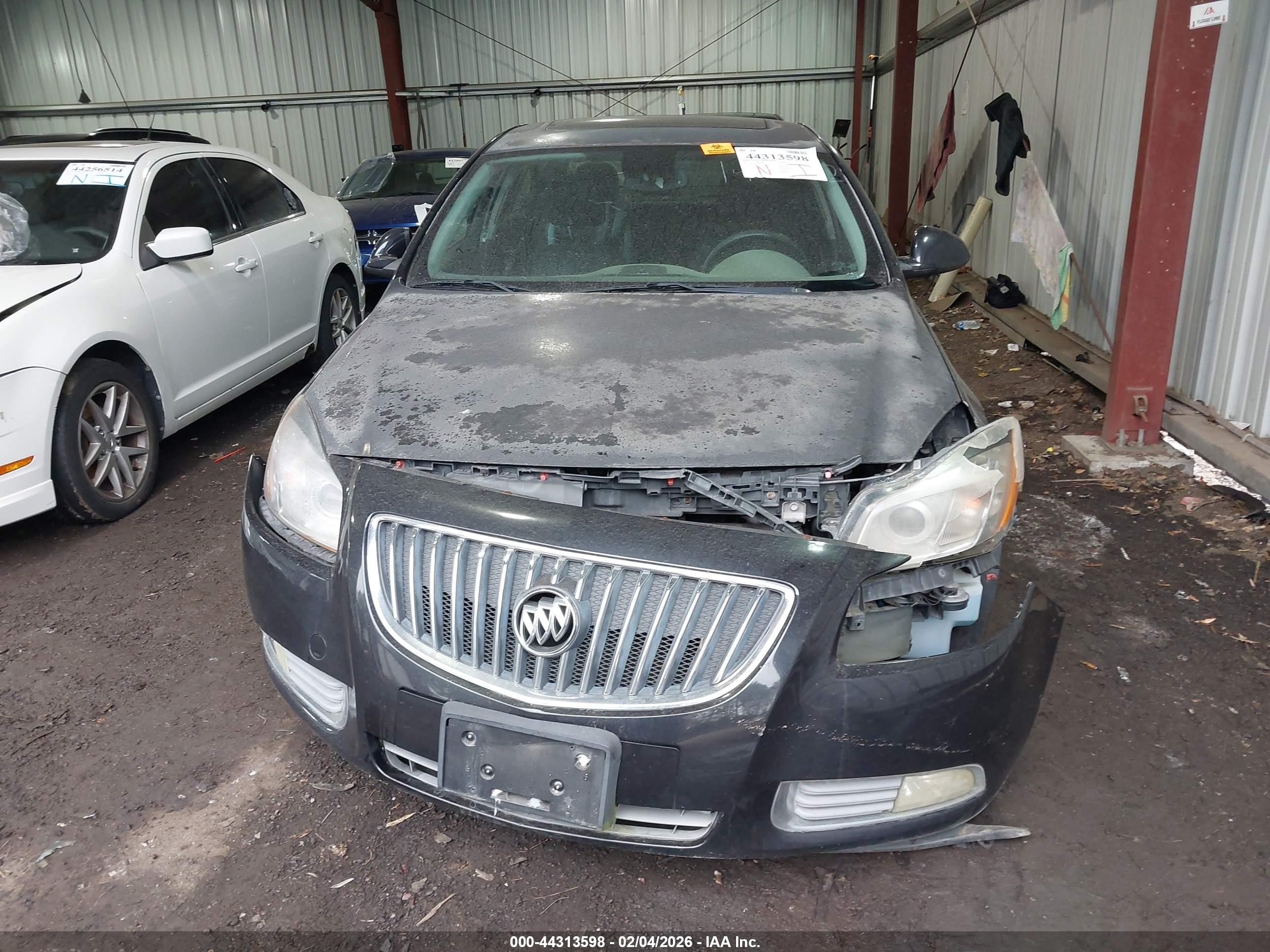 2011 Buick Regal Cxl Turbo Russelsheim Black vin: W04G05GV2B1138014