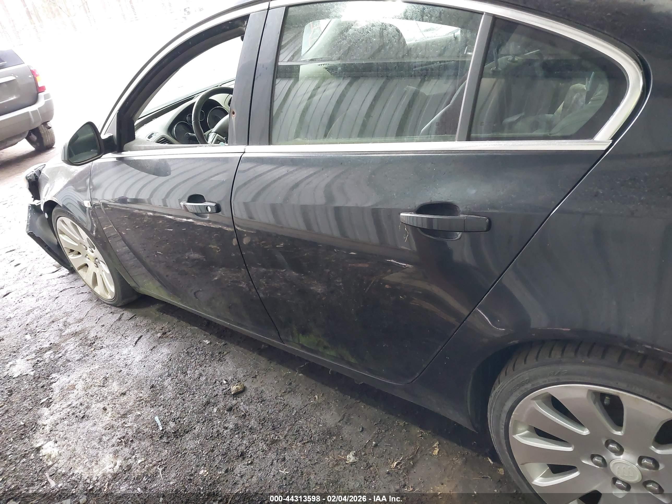 2011 Buick Regal Cxl Turbo Russelsheim Black vin: W04G05GV2B1138014