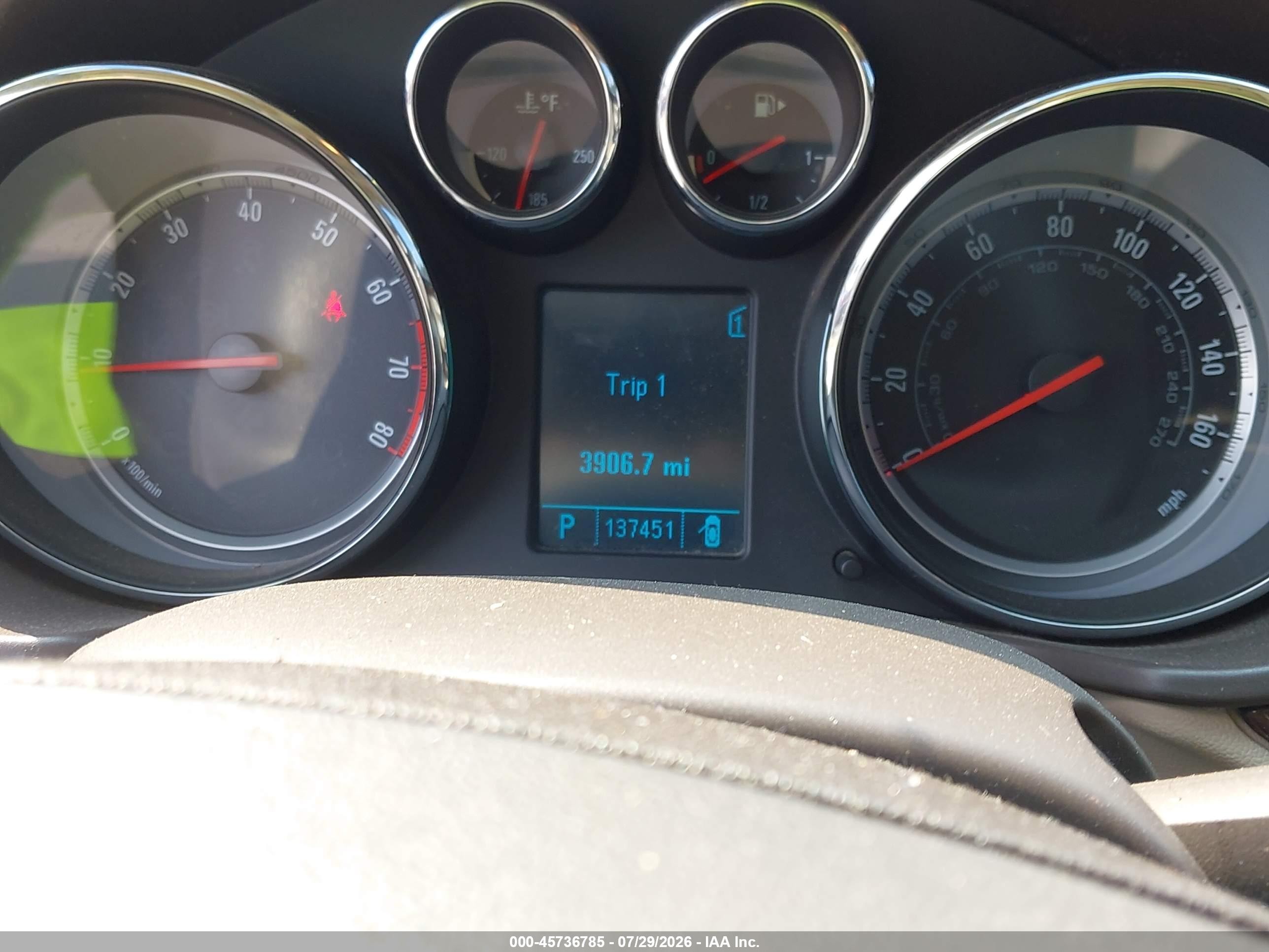 2011 Buick Regal Cxl Turbo Russelsheim Black vin: W04G05GV6B1138436