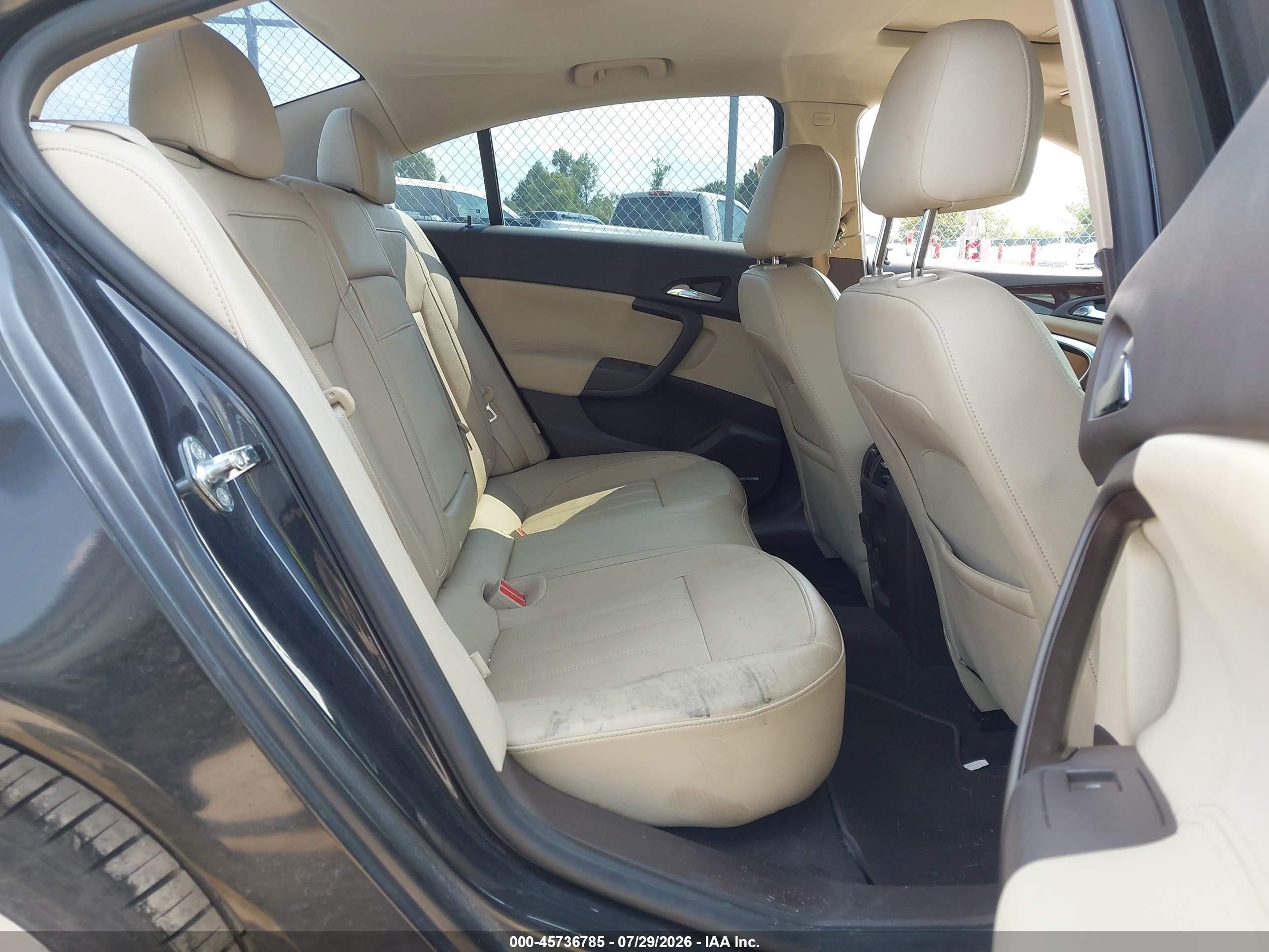 2011 Buick Regal Cxl Turbo Russelsheim Black vin: W04G05GV6B1138436