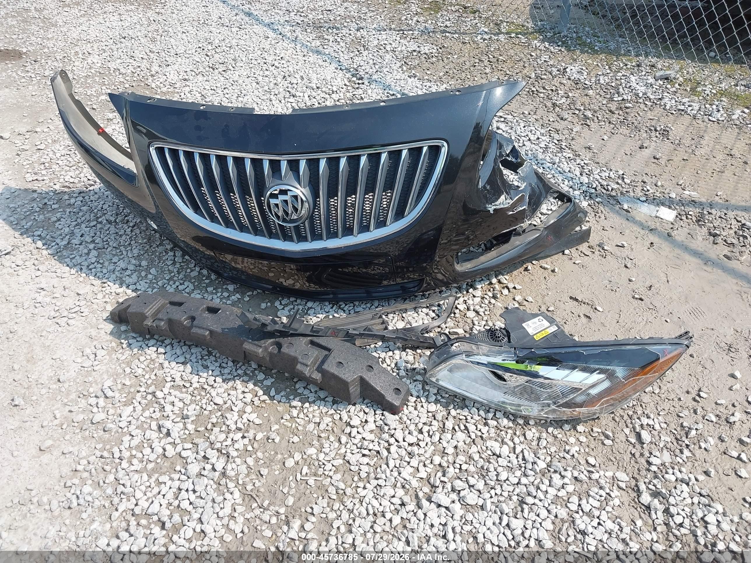 2011 Buick Regal Cxl Turbo Russelsheim Black vin: W04G05GV6B1138436