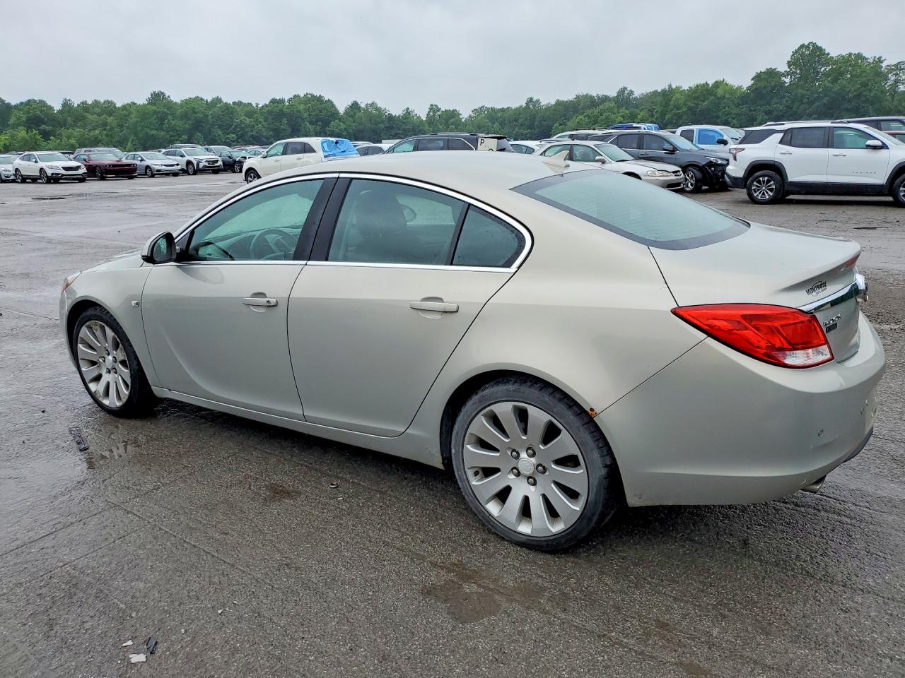 2011 Buick Regal Cxl Beige vin: W04G05GVXB1119324