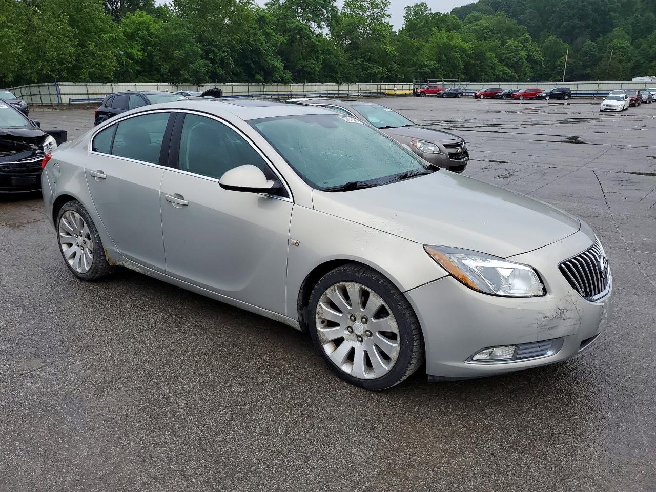 2011 Buick Regal Cxl Beige vin: W04G05GVXB1119324
