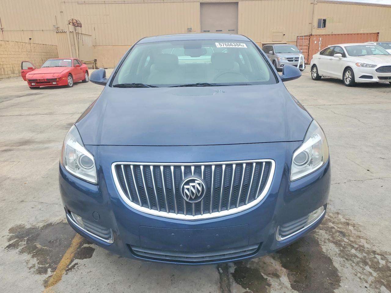 2011 Buick Regal Cxl Blue vin: W04G15GV0B1080126