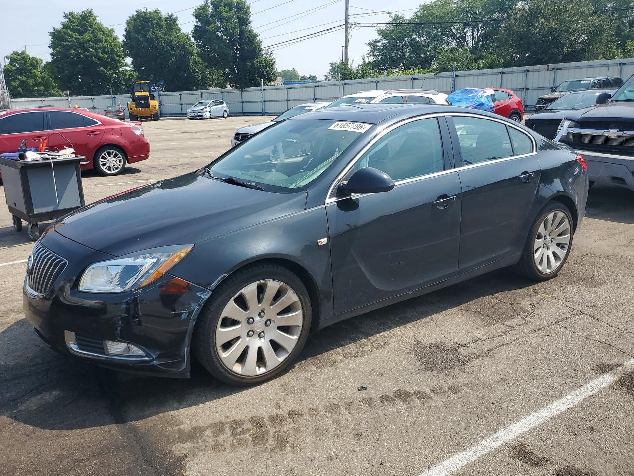 2011 Buick Regal Cxl Black vin: W04G15GV1B1067305
