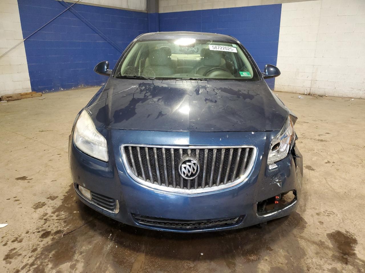 2011 Buick Regal Cxl Синий vin: W04G15GV7B1090135
