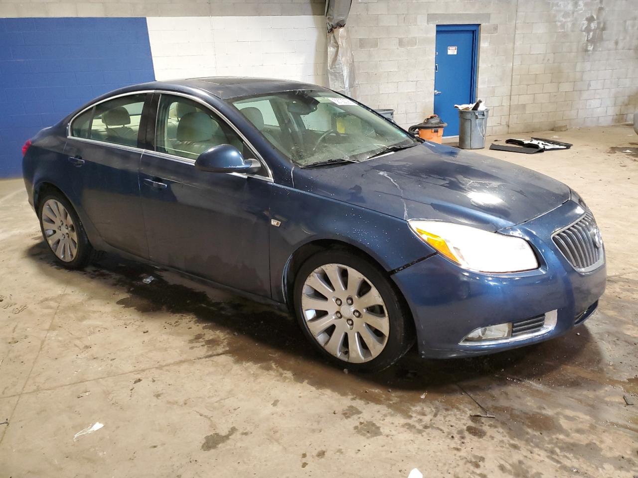 2011 Buick Regal Cxl Синий vin: W04G15GV7B1090135