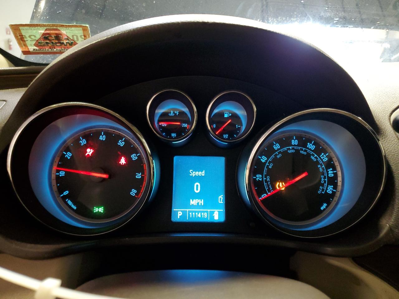 2011 Buick Regal Cxl Синий vin: W04G15GV7B1090135