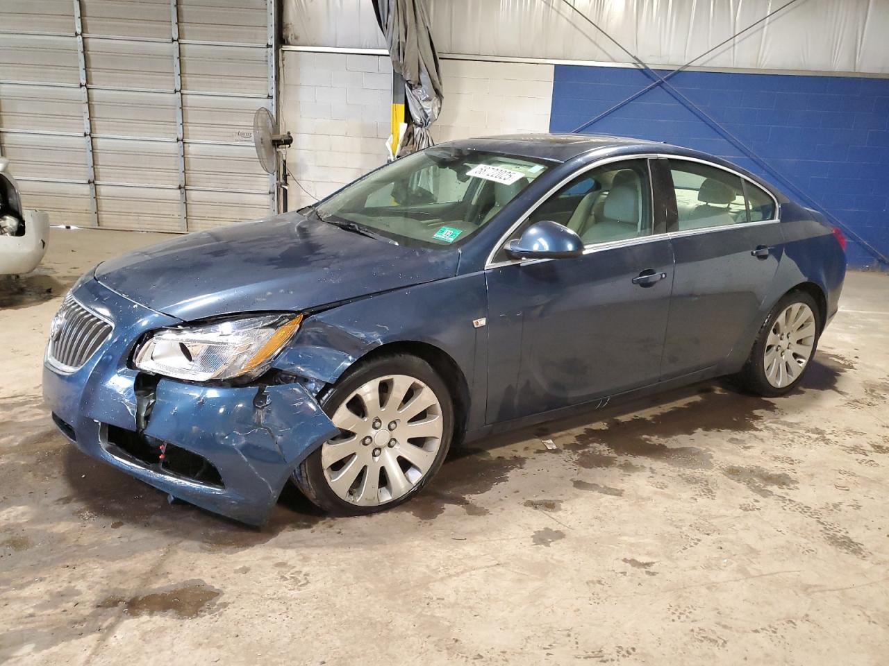 2011 Buick Regal Cxl Blue vin: W04G15GV7B1090135
