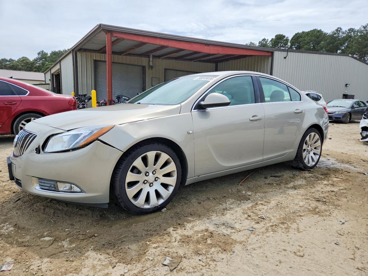 2011 Buick Regal Cxl Tan vin: W04G15GV9B1108005