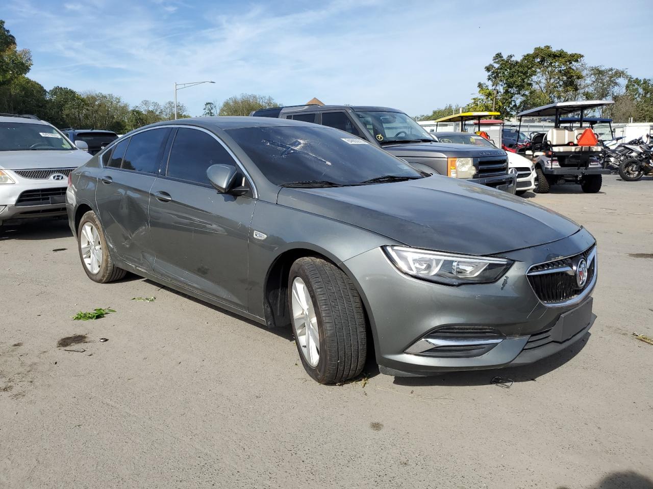 2018 Buick Regal Preferred Серый vin: W04GL6SX0J1123757
