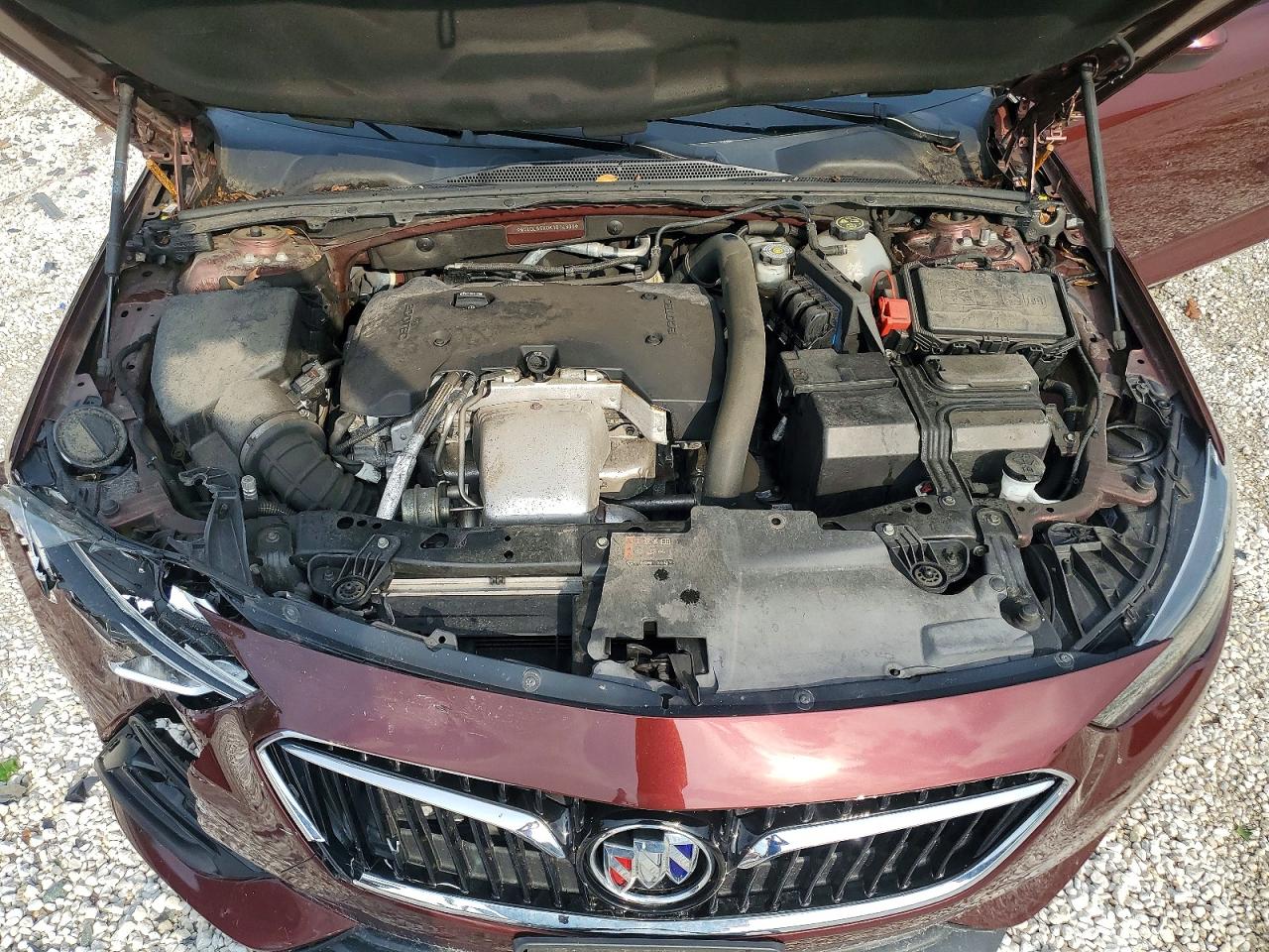 2019 Buick Regal Preferred Burgundy vin: W04GL6SX0K1014300