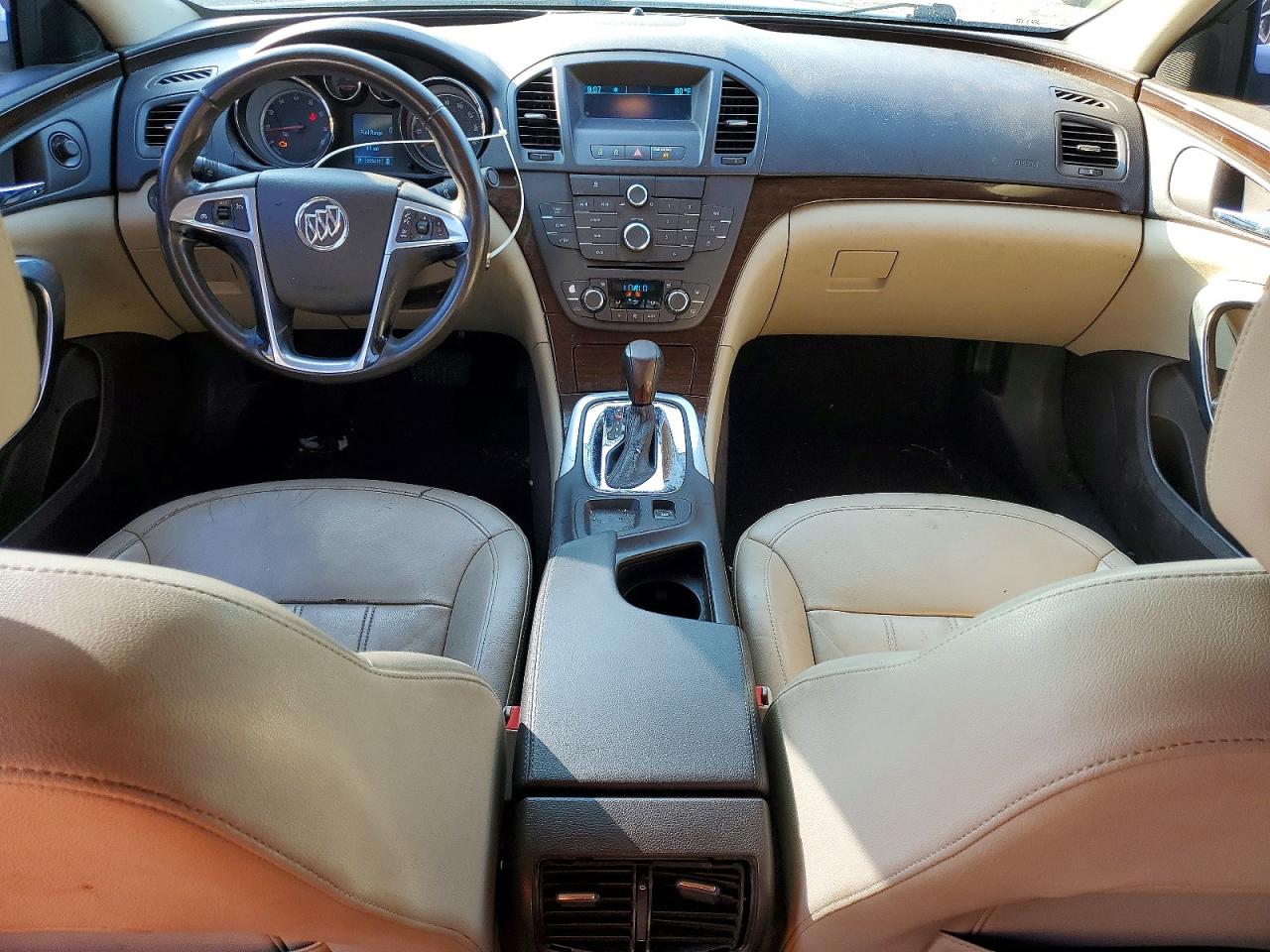 2011 Buick Regal Cxl White vin: W04GN5EC0B1010695