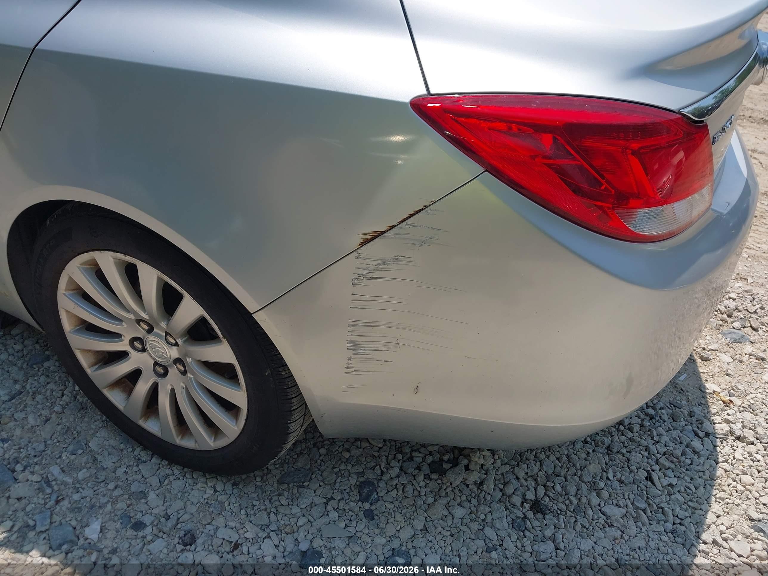 2011 Buick Regal Cxl Russelsheim Серебряный vin: W04GN5EC0B1014424